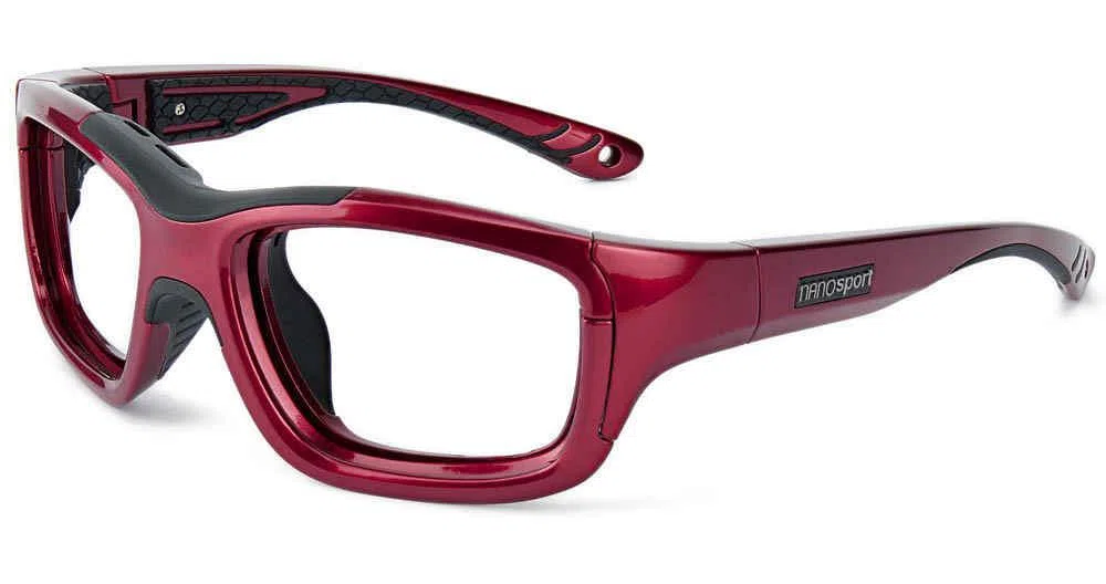 Nanovista NSP10 Eyeglasses - NSP10 SPORT BLACK PURPLE ORCHID - view 4
